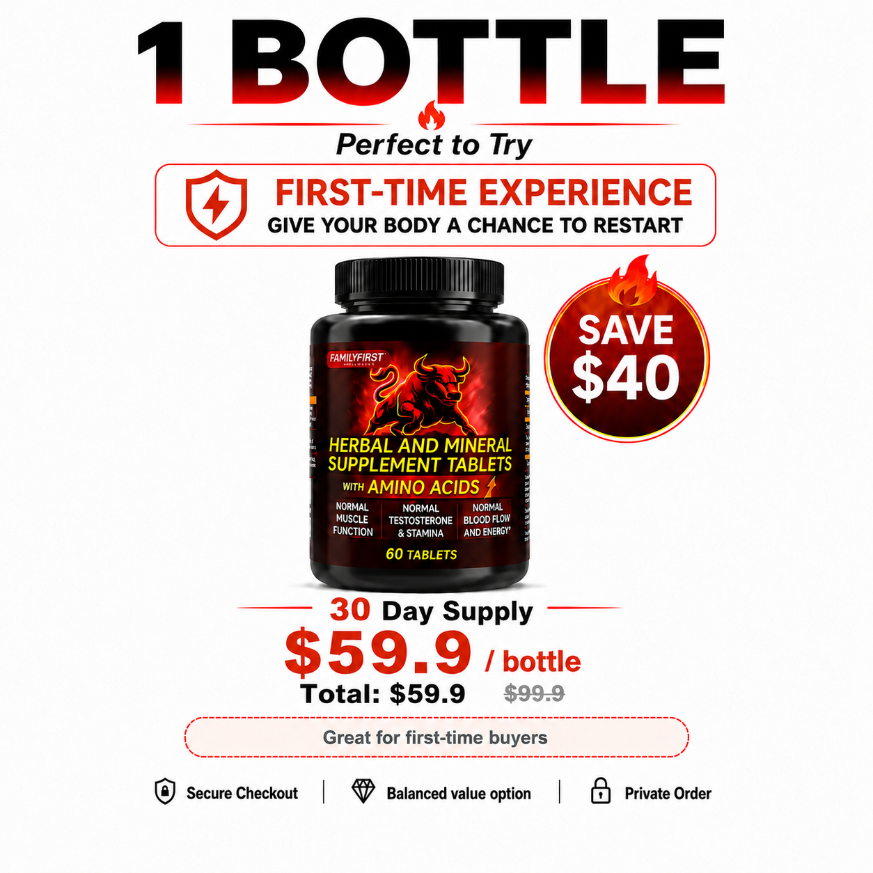Premium Men's Mineral Supplement
